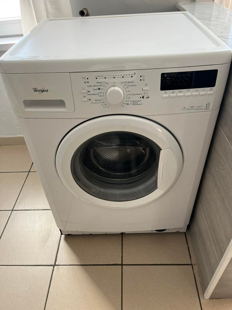Machine a laver whirlpool 7kg, Enlèvement, Utilisé