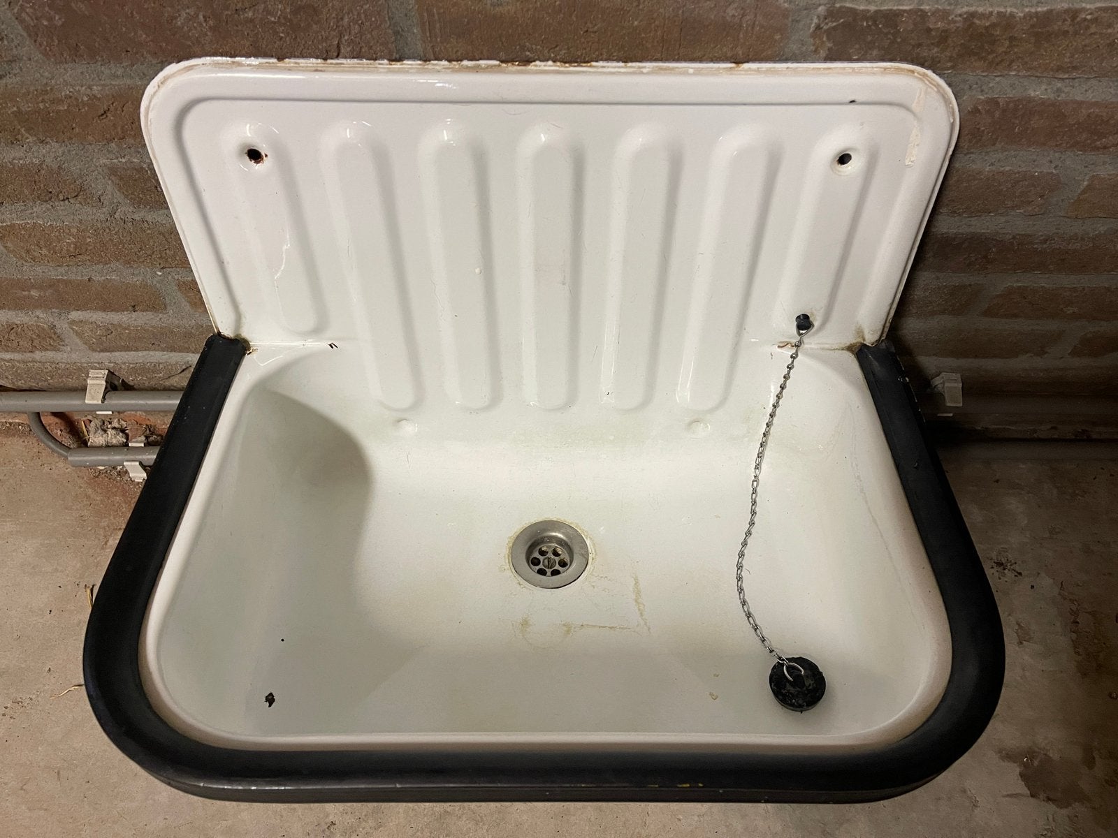 Wasbak, Bricolage & Construction, Enlèvement, Utilisé, Lavabo