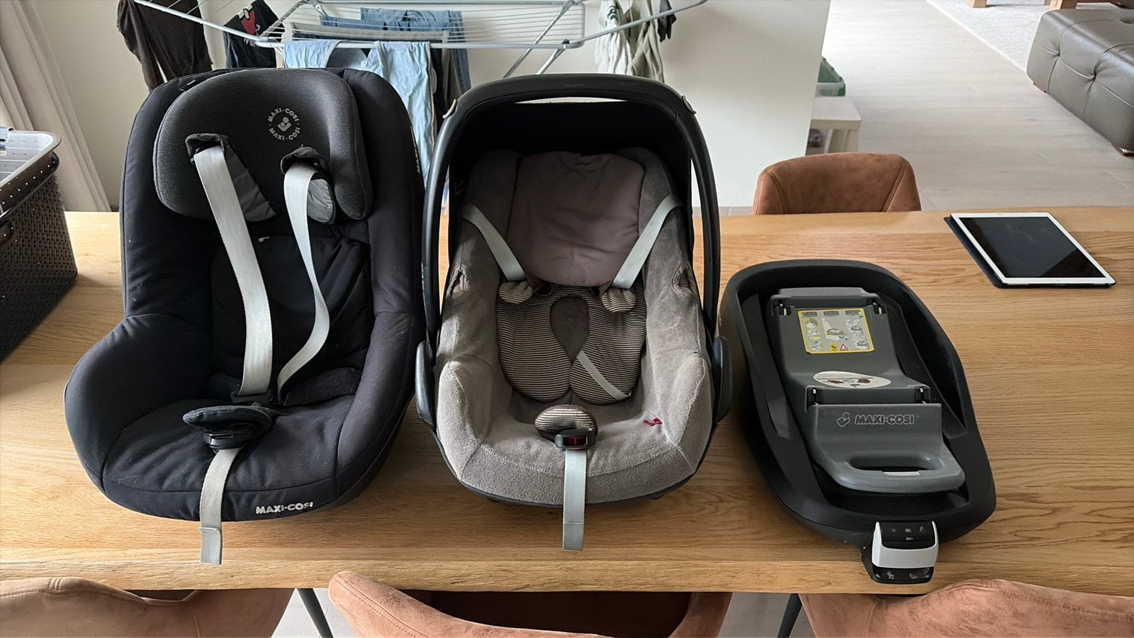 Te koop: complete Maxi-Cosi autostoel set met ISOFIX base., Enfants & Bébés, Sièges auto, Utilisé, Maxi-Cosi, Isofix, Enlèvement