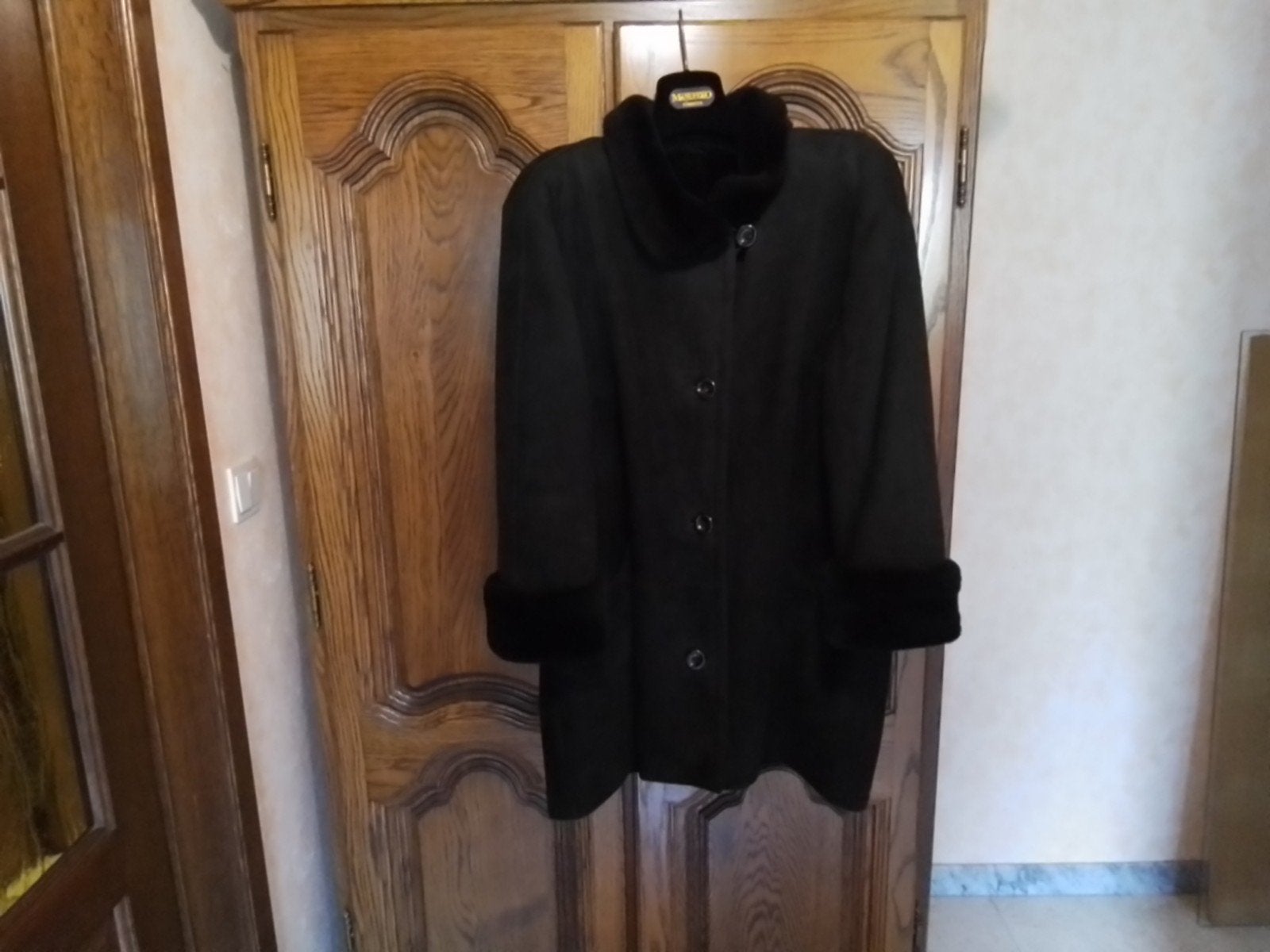 winterjas dames, Ophalen, Zwart, Maat 42/44 (L), Nieuw