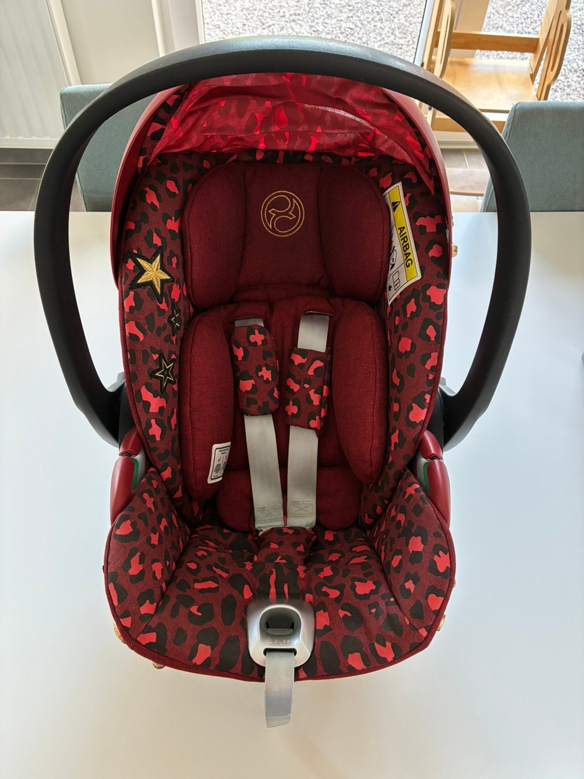 Rockstar-collectie in Cybex Cloud Z2i-formaat, Kinderen en Baby's, Ophalen of Verzenden, Zo goed als nieuw, Zijbescherming, Autogordel
