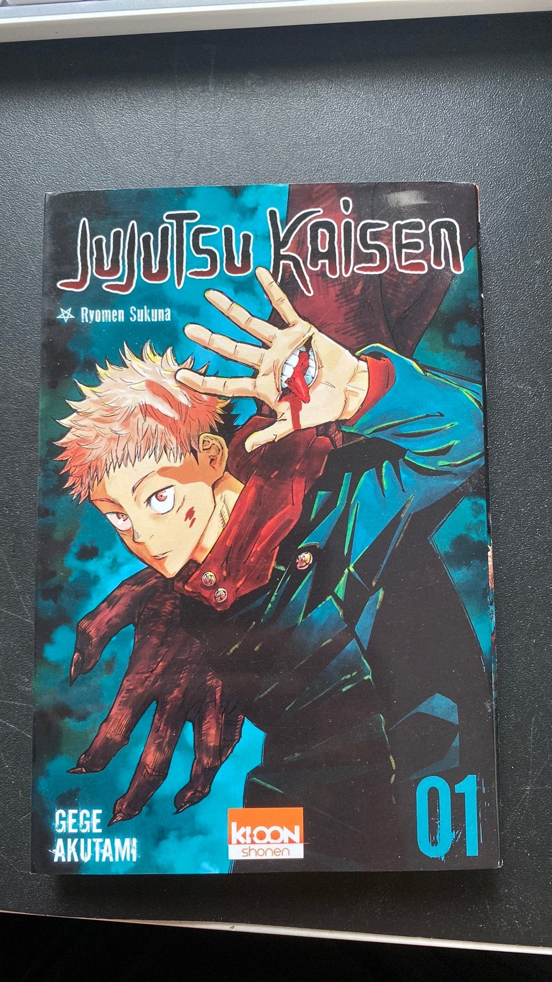 Jujutsu Kaisen Volume 1 - Franse manga - Goede conditie, Ophalen of Verzenden, Gelezen