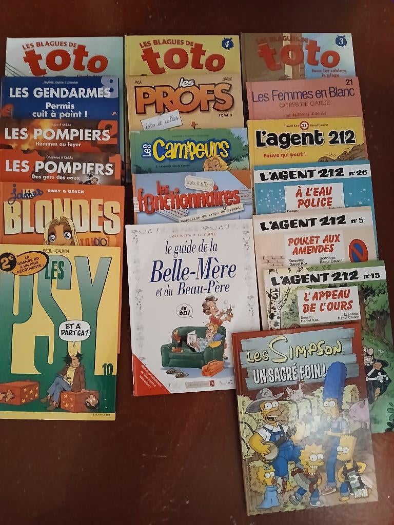 bande dessiné, Livres, BD, Comme neuf, Plusieurs BD, Enlèvement