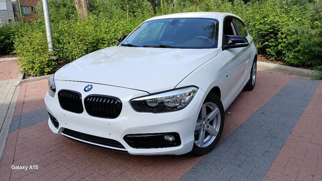 Bmw  116 d  automaat 2017, 4 zetels, Wit, Bedrijf, Diesel