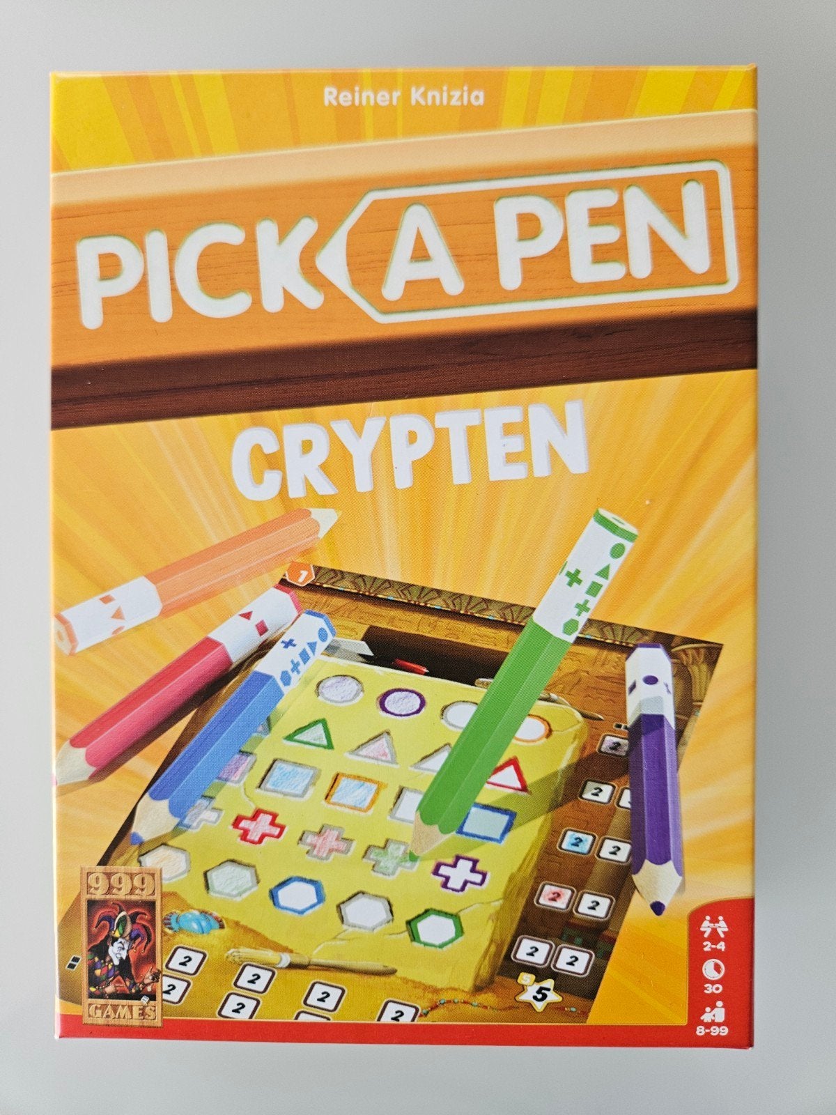 Pick-a-Pen Crypten, Hobby en Vrije tijd, Gezelschapsspellen | Kaartspellen, Een of twee spelers, Ophalen, Zo goed als nieuw