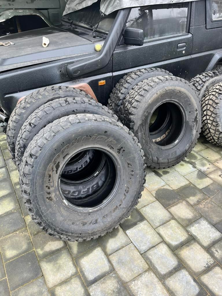 Bf goodrich 37-12,5r17, Ophalen