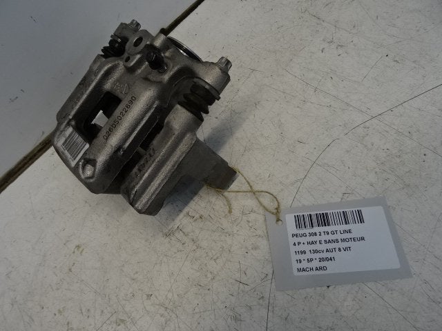 ETRIER DE FREIN ARRIÈRE DROIT 308 (L3 / L8 / LB / LH / LP), Kontakt-peugeot@peugeot.com, Utilisé, Peugeot Deutschland GmbH, Bahnhofsplatz
65423  Rüsselsheim, DE