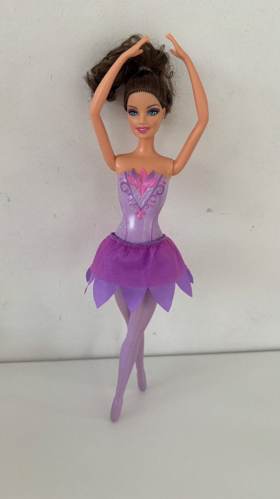 Barbie ballerina, Kinderen en Baby's, Ophalen of Verzenden, Zo goed als nieuw, Barbie