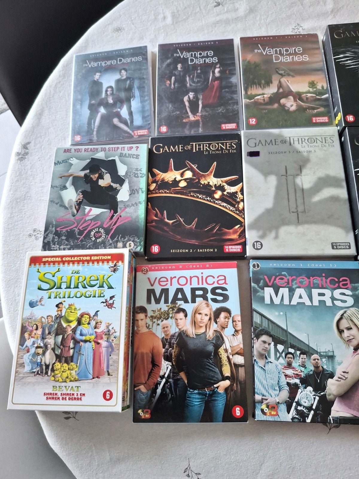 +/-90 dvds  tv series  samen nu 25 euro, Ophalen of Verzenden
