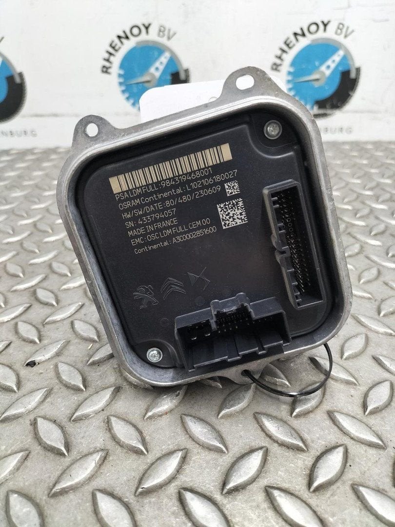 PEUGEOT 308 P5 GT Pure XENON STUURAPPARAAT 9843194680 2023, Enlèvement ou Envoi, Utilisé, ARN reconnu