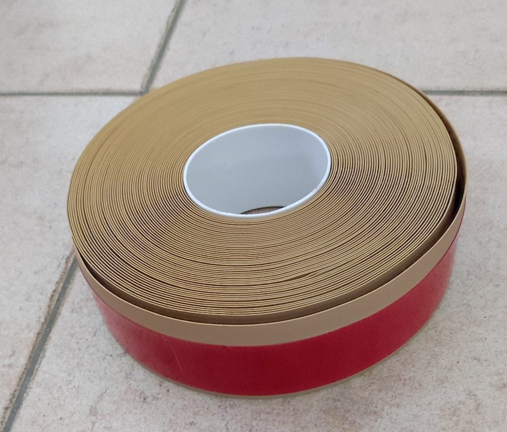 plint zelfklevend eik kunststof 25 meter op rol, Doe-het-zelf en Bouw, Kunststof, Nieuw, Ophalen of Verzenden, 250 cm of meer
