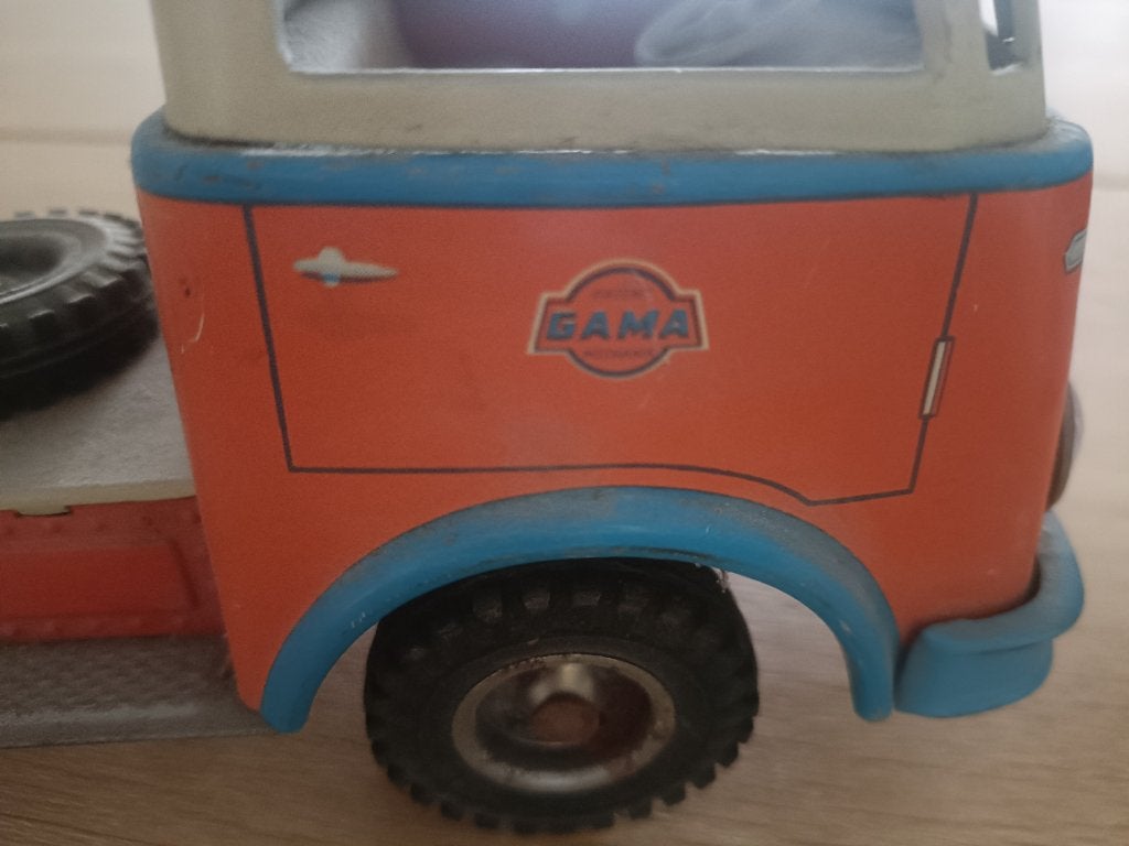 Vintage kraanwagen Gama '50, Ophalen, Gebruikt