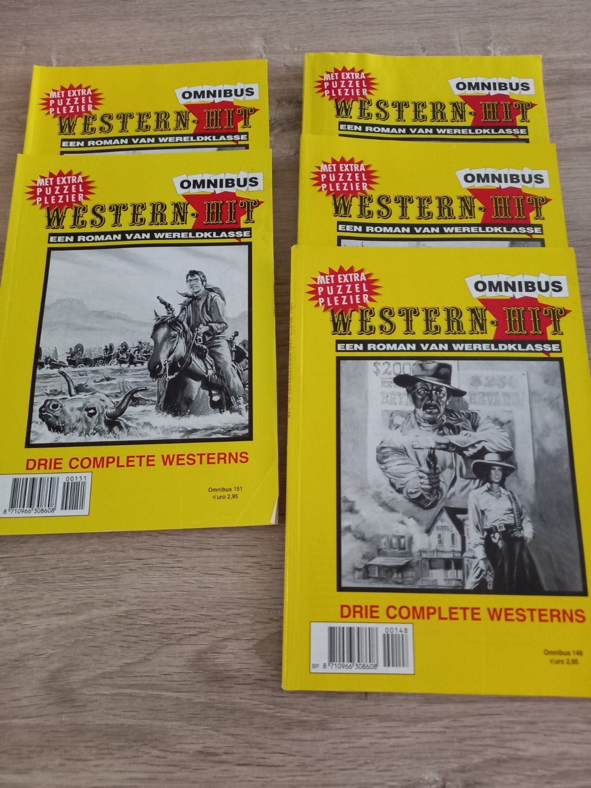 Western leesboek 1euro stuk of samen 10euro, Livres, Aventure & Action, Enlèvement