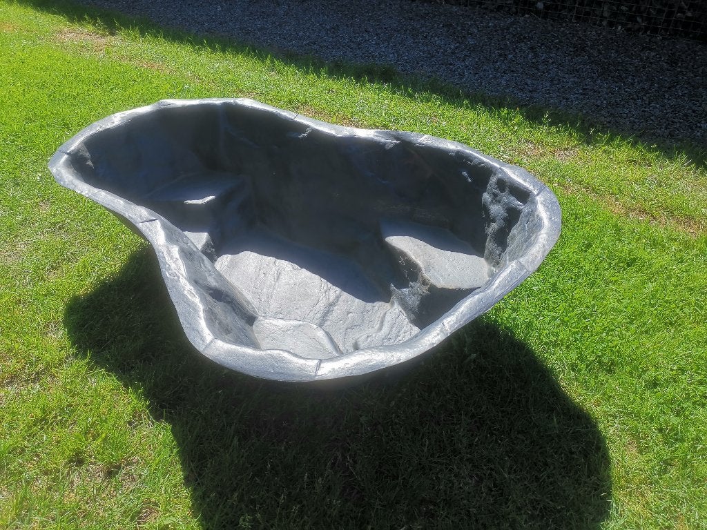 Voorgevormd vijvertje, Ophalen, Gebruikt, Kunststof, Waterornament