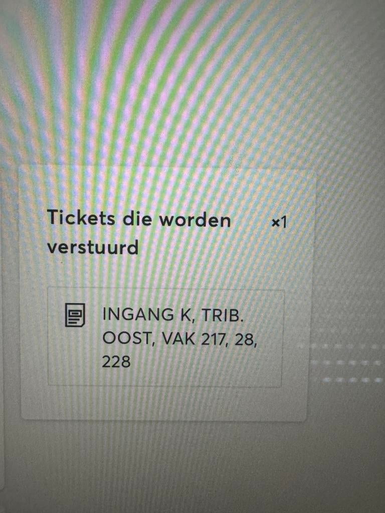 1 billet pour Bad Buddy le 23 juin à Amsterdam