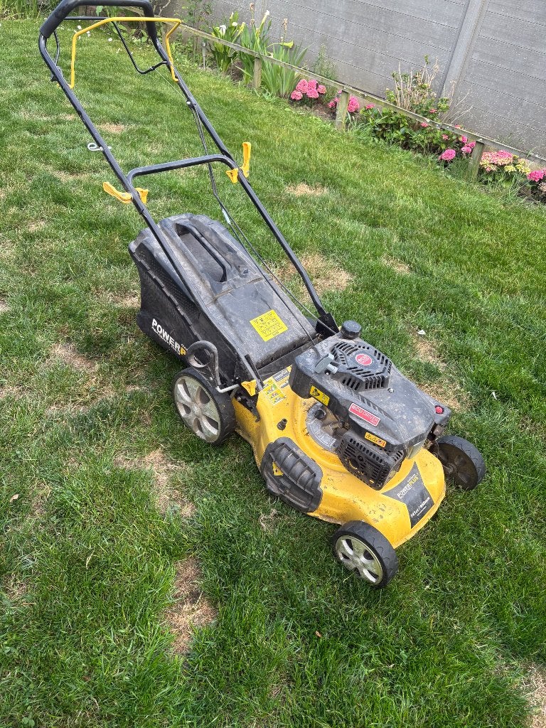 Grasmachine, Tuin en Terras, Grasmaaiers, Ophalen, Cirkelmaaier, Gebruikt, Opvangbak