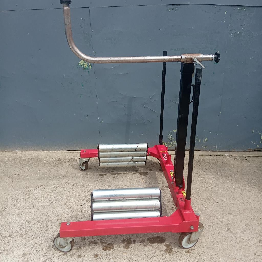 hydraulische bandenlift, Enlèvement