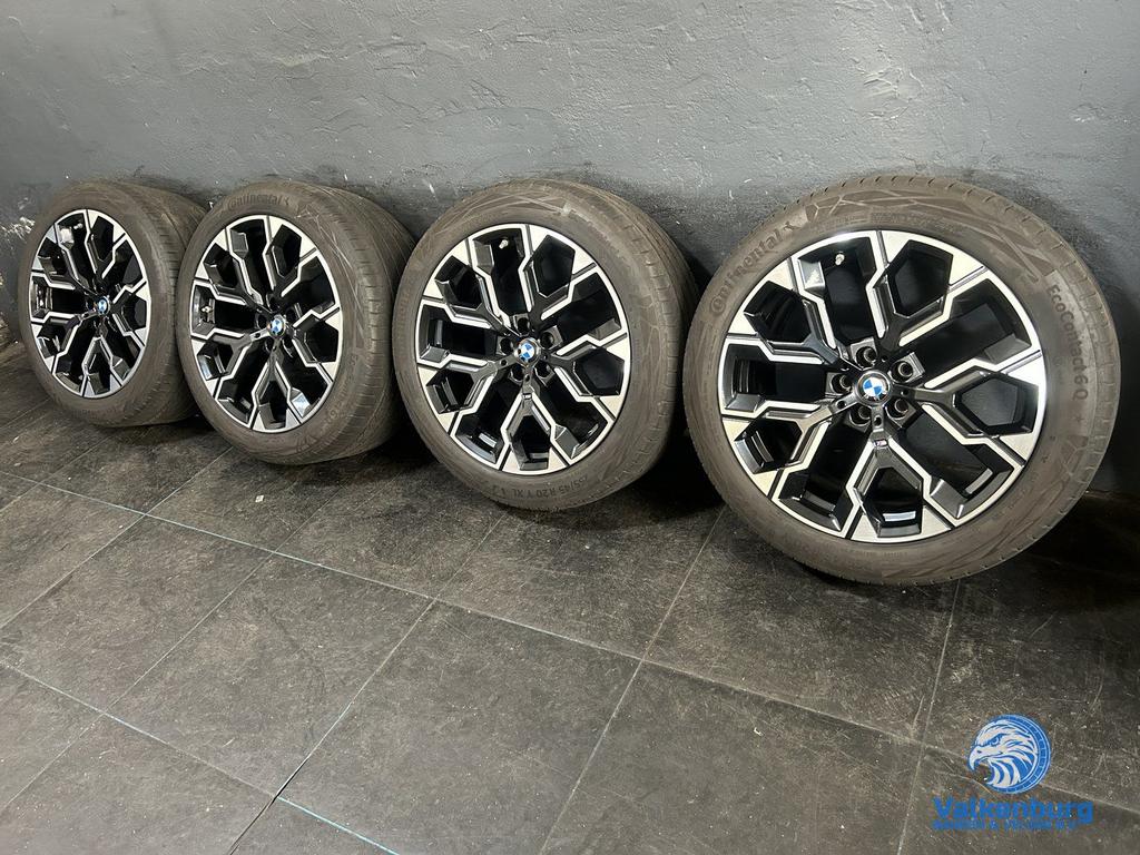 5-6mm! Originele BMW X3 G45 7 serie G70 Style 1036M 20 inch, Auto-onderdelen, Banden en Velgen, Banden en Velgen, Zomerbanden