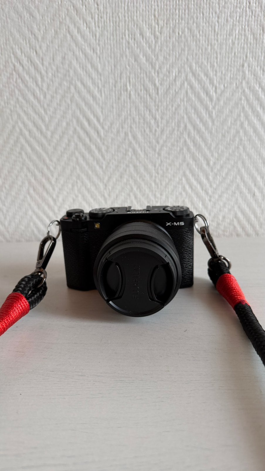 Fujifilm XM5 (zwart) + XC15-45MM, Ophalen, Zo goed als nieuw, Fujifilm