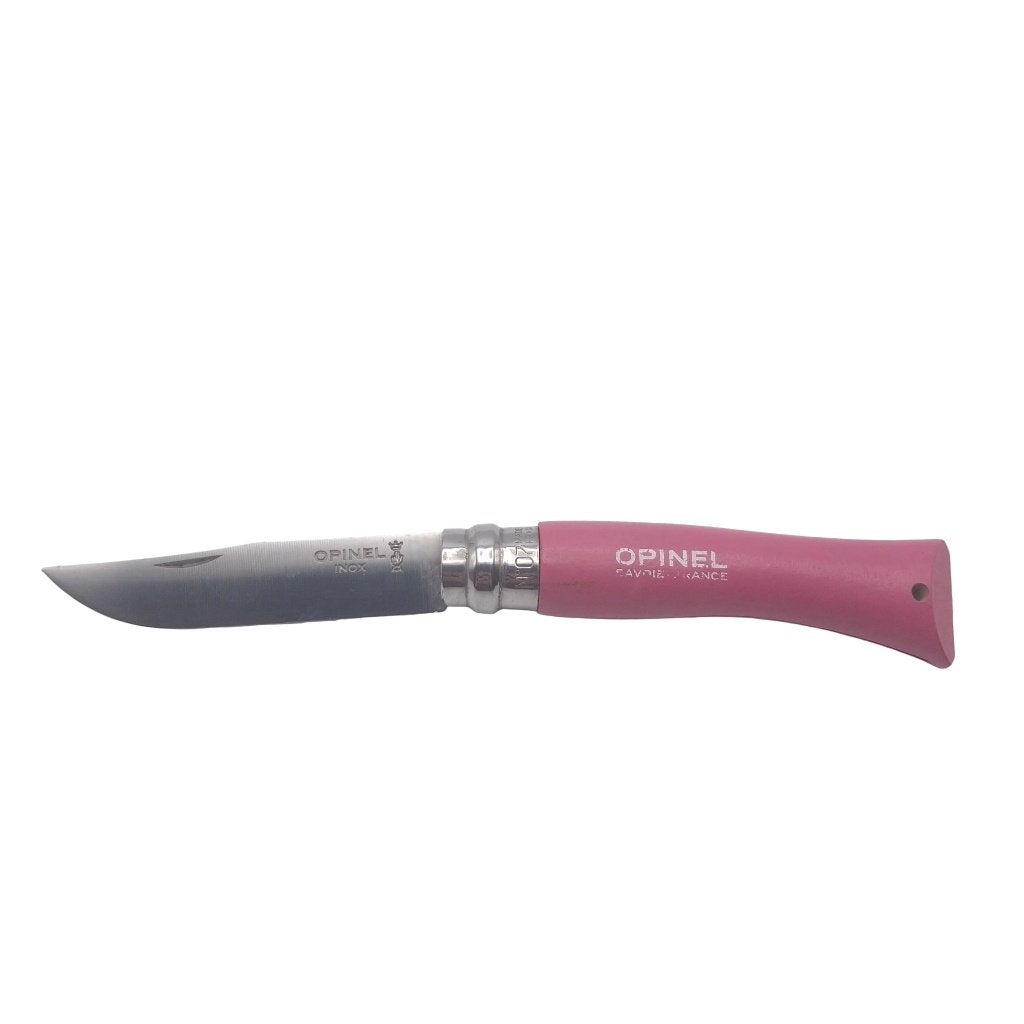 Opinel n 07 Colorama Pink — Grade B, Caravanes & Camping, Enlèvement ou Envoi, Comme neuf