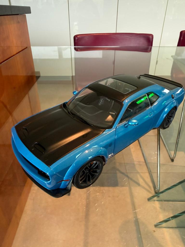 Dodge Challenger R/T Scat Pack Widebody 2023 de Solido, Hobby & Loisirs créatifs, Voitures miniatures | 1:18, Enlèvement ou Envoi
