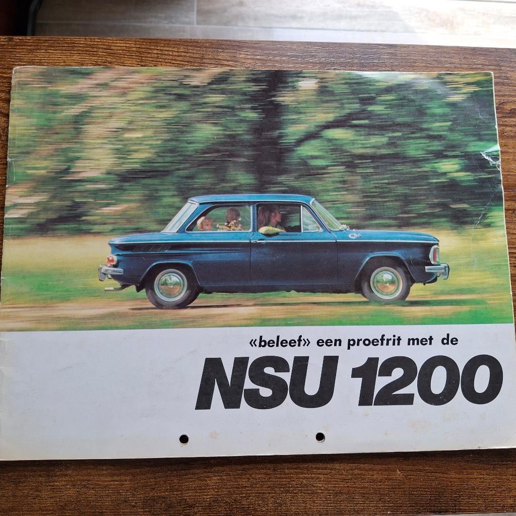 "beleef" een proefrit met de  NSU  1200, Ophalen of Verzenden, Zo goed als nieuw, Overige merken
