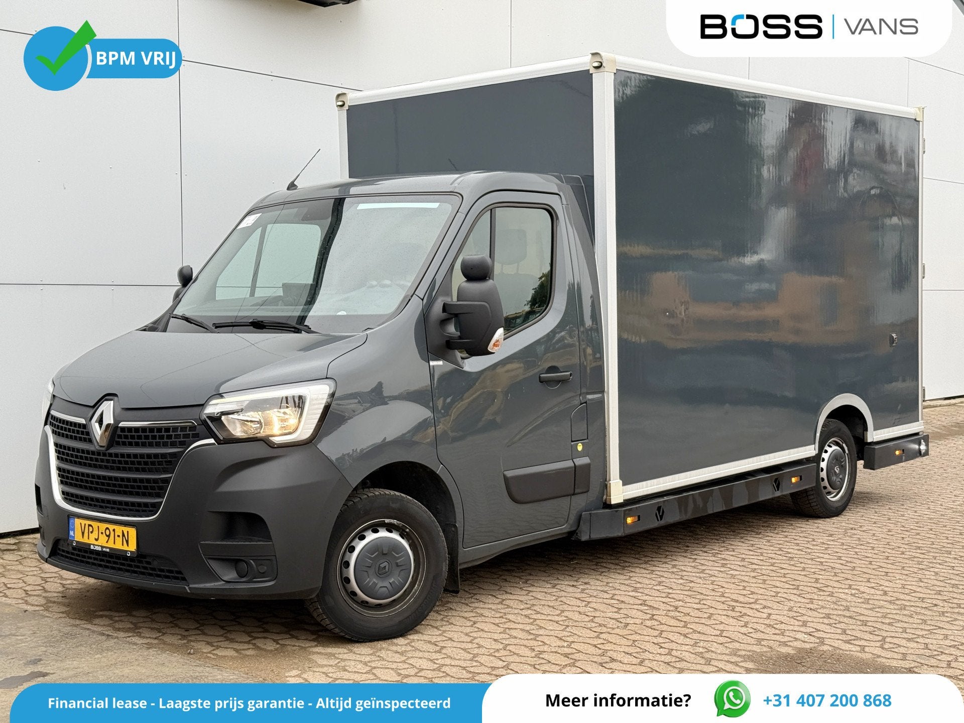 Renault Master Plancher T35 2.3 DCI 150PK Automaat Bakwagen, Gebruikt, 4 cilinders, Renault, 2500 kg