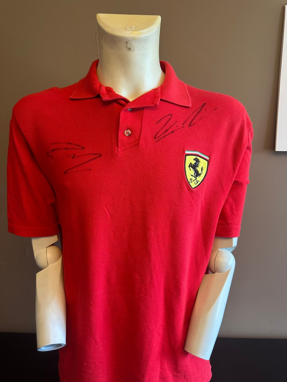 SIGNATURE ORIGINALE DE RUBENS BARRICHELLO & KIMI RÄIKKÖNEN, Collections, Enlèvement, Comme neuf