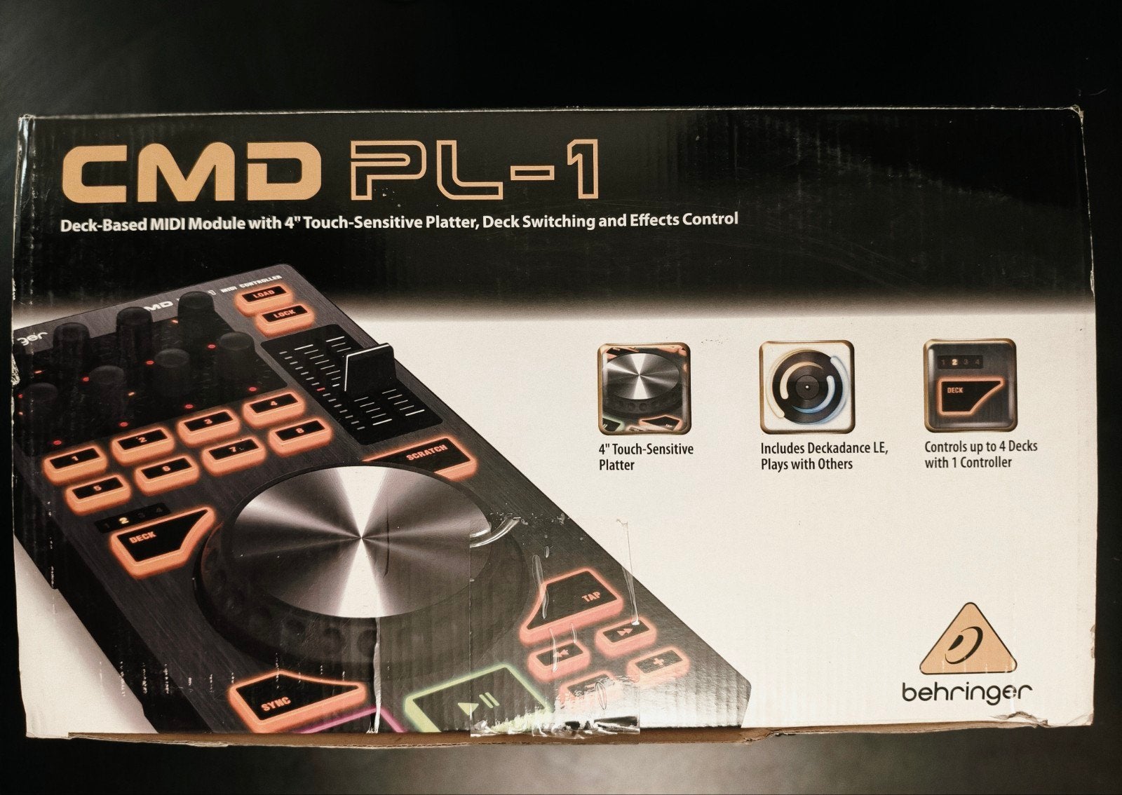 Behringer 2 x  CMD PL-1 DJ Controllers, Enlèvement ou Envoi, Comme neuf