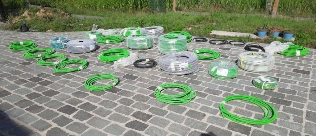 Elektrische kabels 3G15 5G15 3G25 5G25 5G6 Netwerkalarm KNX, Doe-het-zelf en Bouw, Elektriciteit en Kabels, Ophalen, Zo goed als nieuw