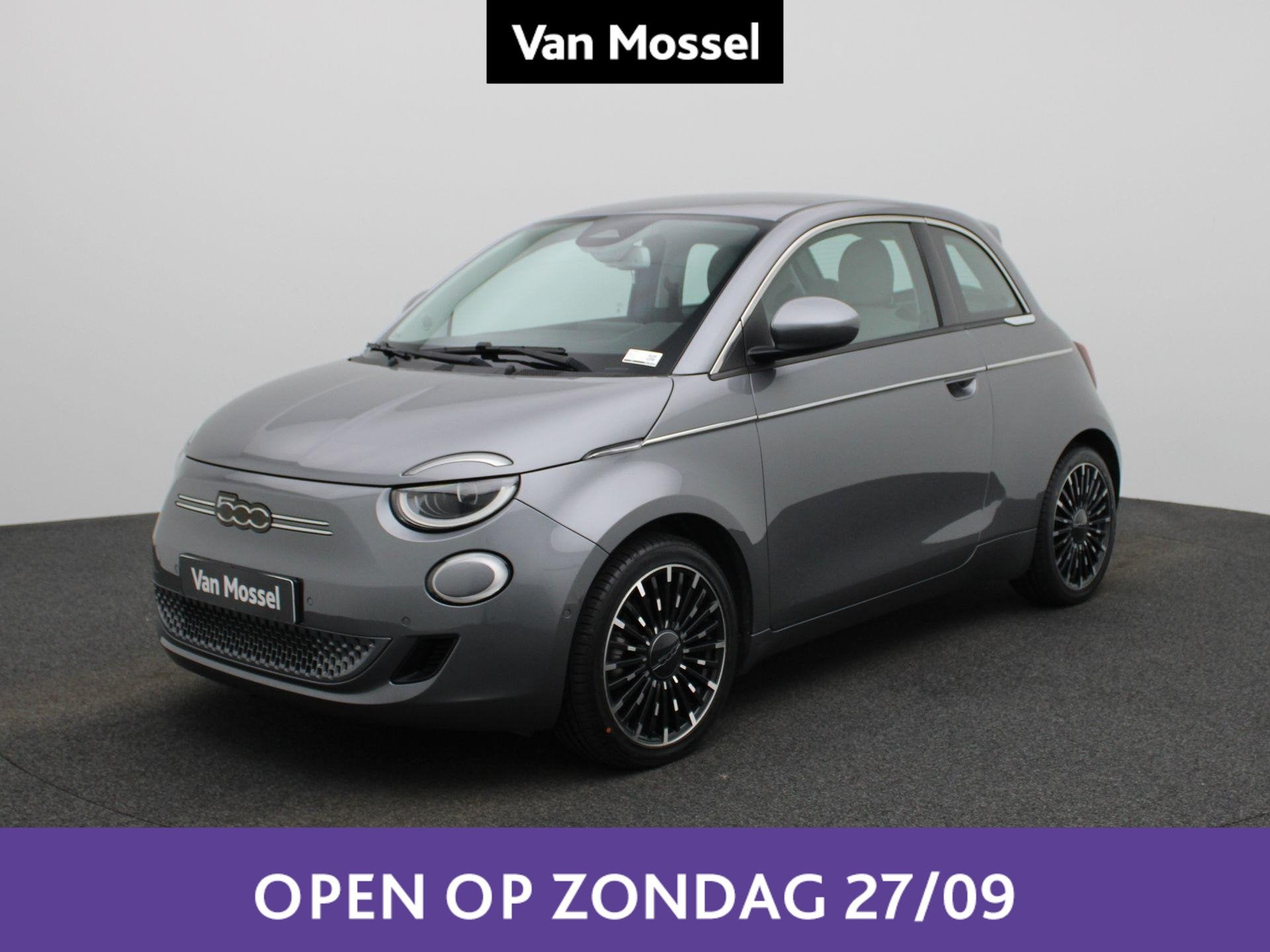 Fiat 500e 500e 42 kWh La Prima by Bocelli, Auto's, 4 zetels, 1365 kg, https://public.car-pass.be/vhr/b33617a4-e429-45c6-8d3c-dbb43e20bcdd