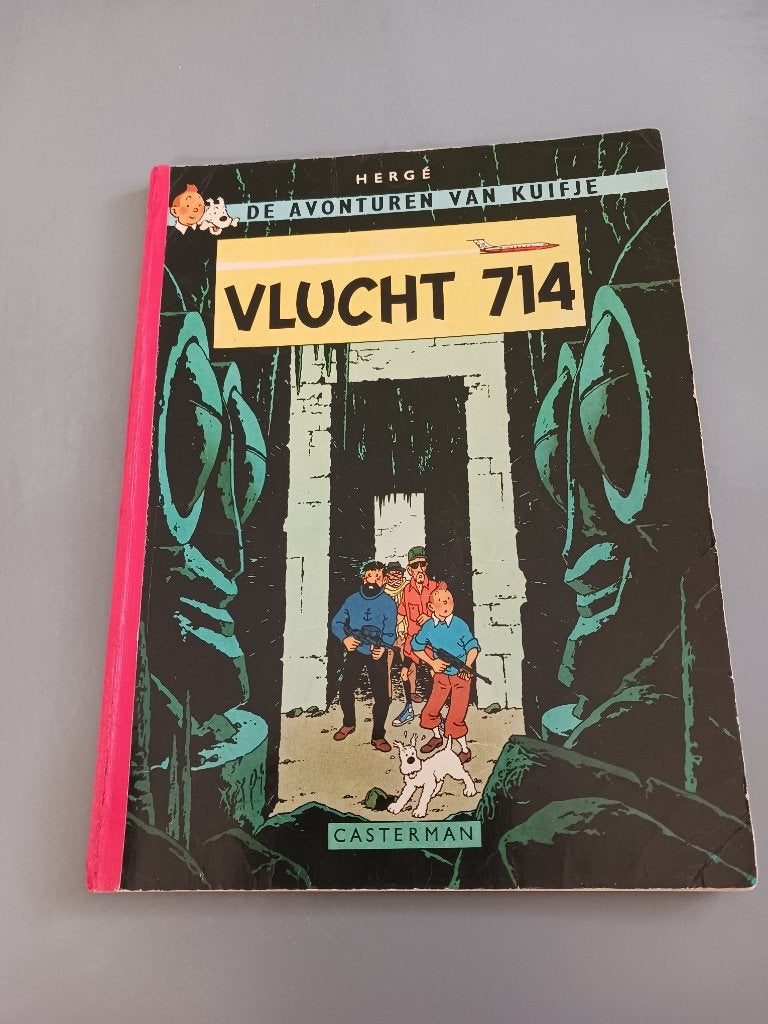 Kuifje, Vlucht 714, 1ste druk, zeer goede staat, Boeken, Stripverhalen, Eén stripboek, Ophalen of Verzenden