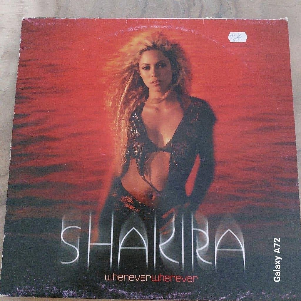 shakira whenever wherever 12 inch maxi, CD & DVD, 12 pouces, Enlèvement ou Envoi, Utilisé, Pop