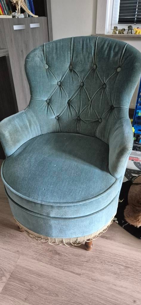 Fauteuil crapaud enfant vintage, Enlèvement