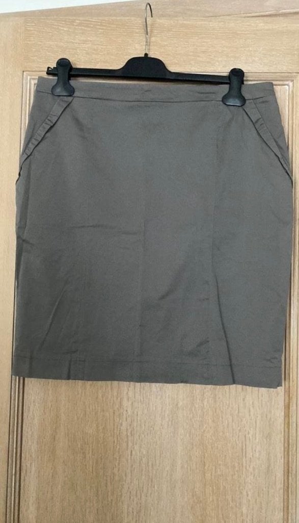 grijze rok H&M maat 46, Kleding | Dames, Ophalen of Verzenden, Maat 46/48 (XL) of groter