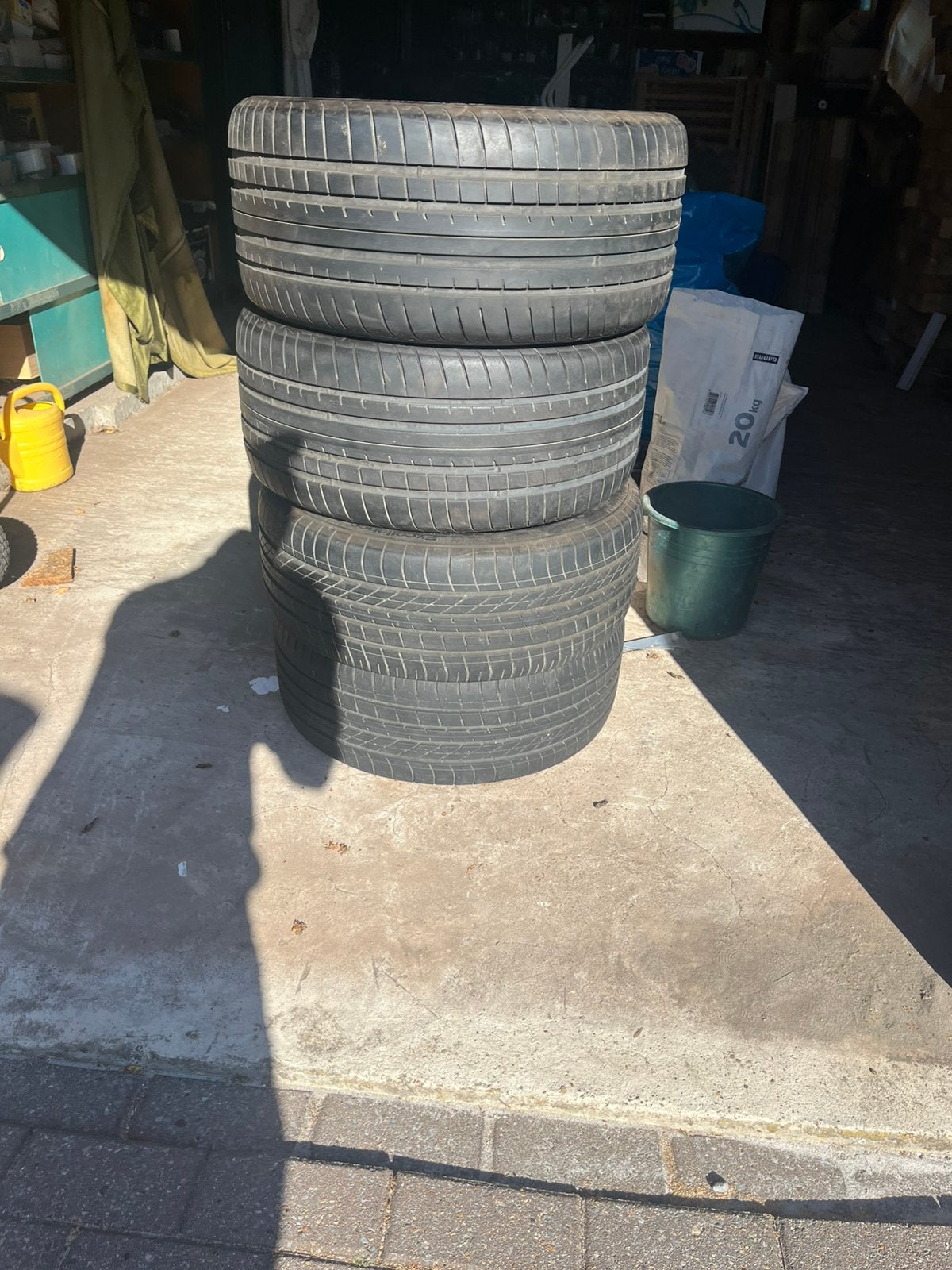 2 banden goodyear eagle F1 r voor  Asymmetric 3 sterbanden, Auto diversen, Ophalen, Zo goed als nieuw