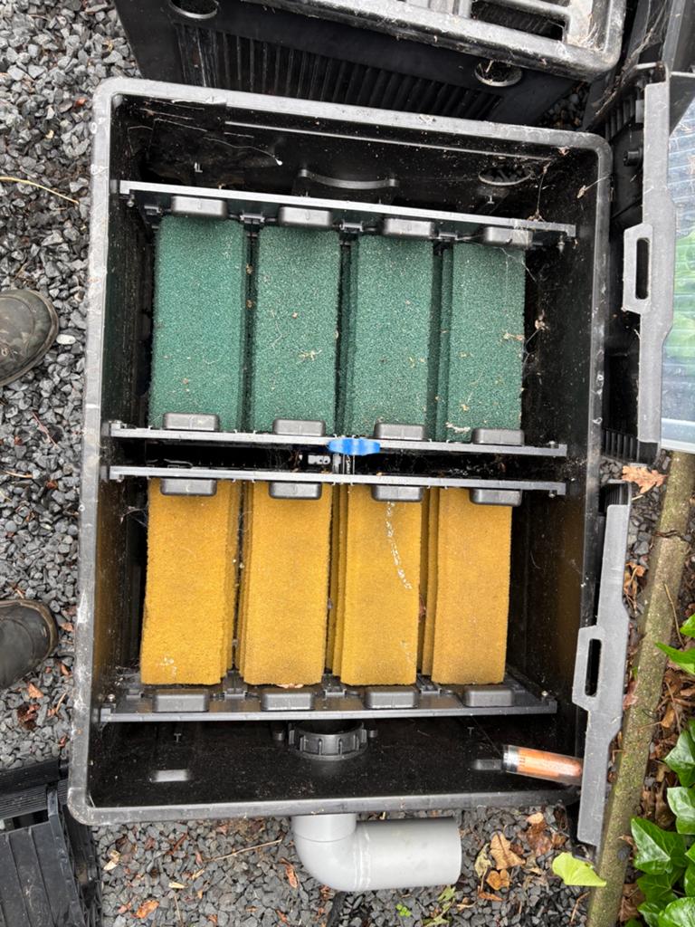 Oase biofilter, Ophalen, Gebruikt