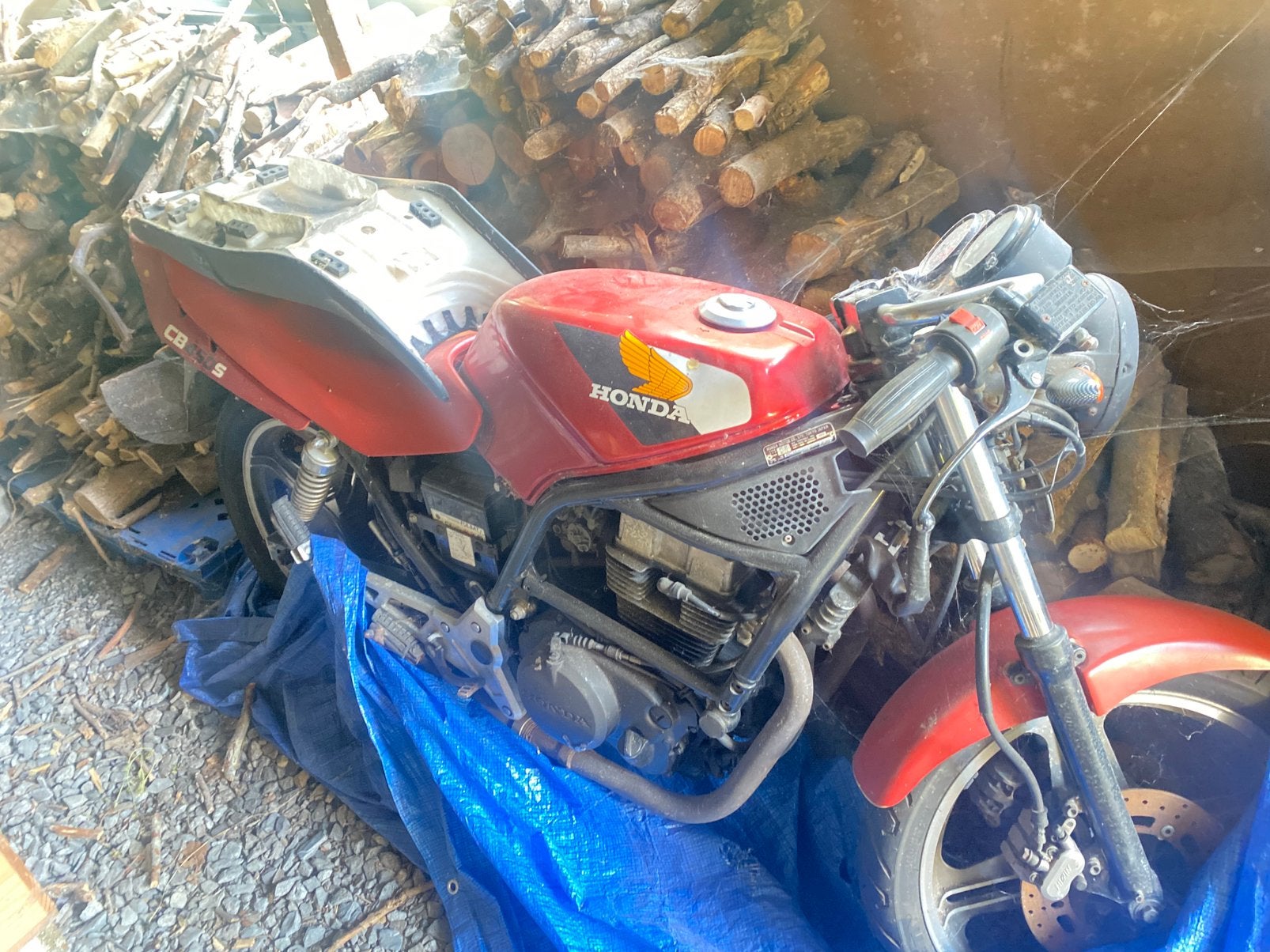 Honda cb450s, Hobby & Loisirs créatifs, Voitures miniatures | 1:5 à 1:12, Enlèvement, Comme neuf
