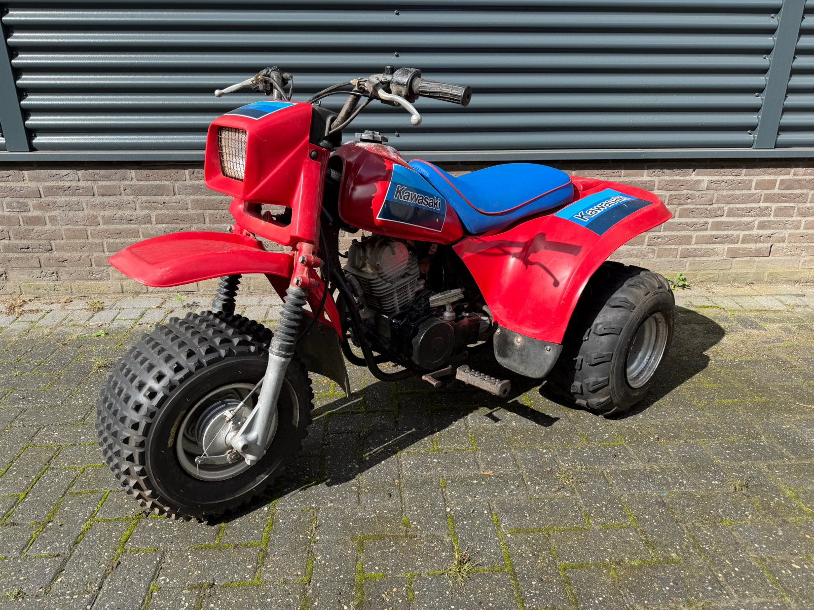 Kawasaki klt185 klx 1986 trike quad, 1 cylindre, 188 cm³