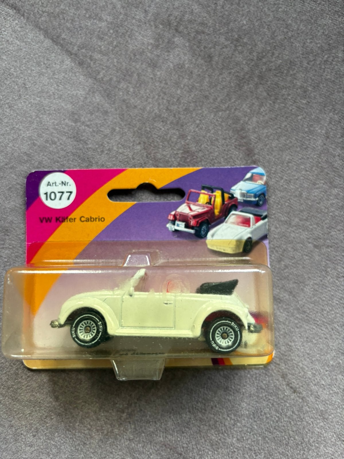 Siku Volkswagen Beetle blanc, Enlèvement ou Envoi, Neuf, Voiture, SIKU