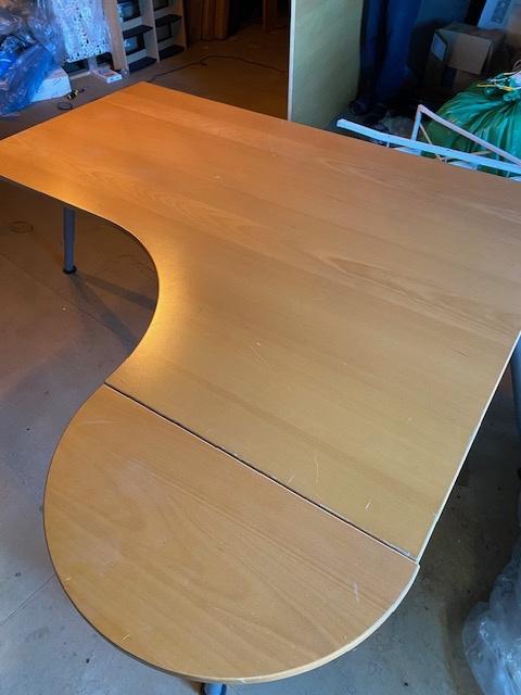 Bureau d'angle Galant IKEA - côté droit, Maison & Meubles, 160 cm, IKEA, Bois, Moderne