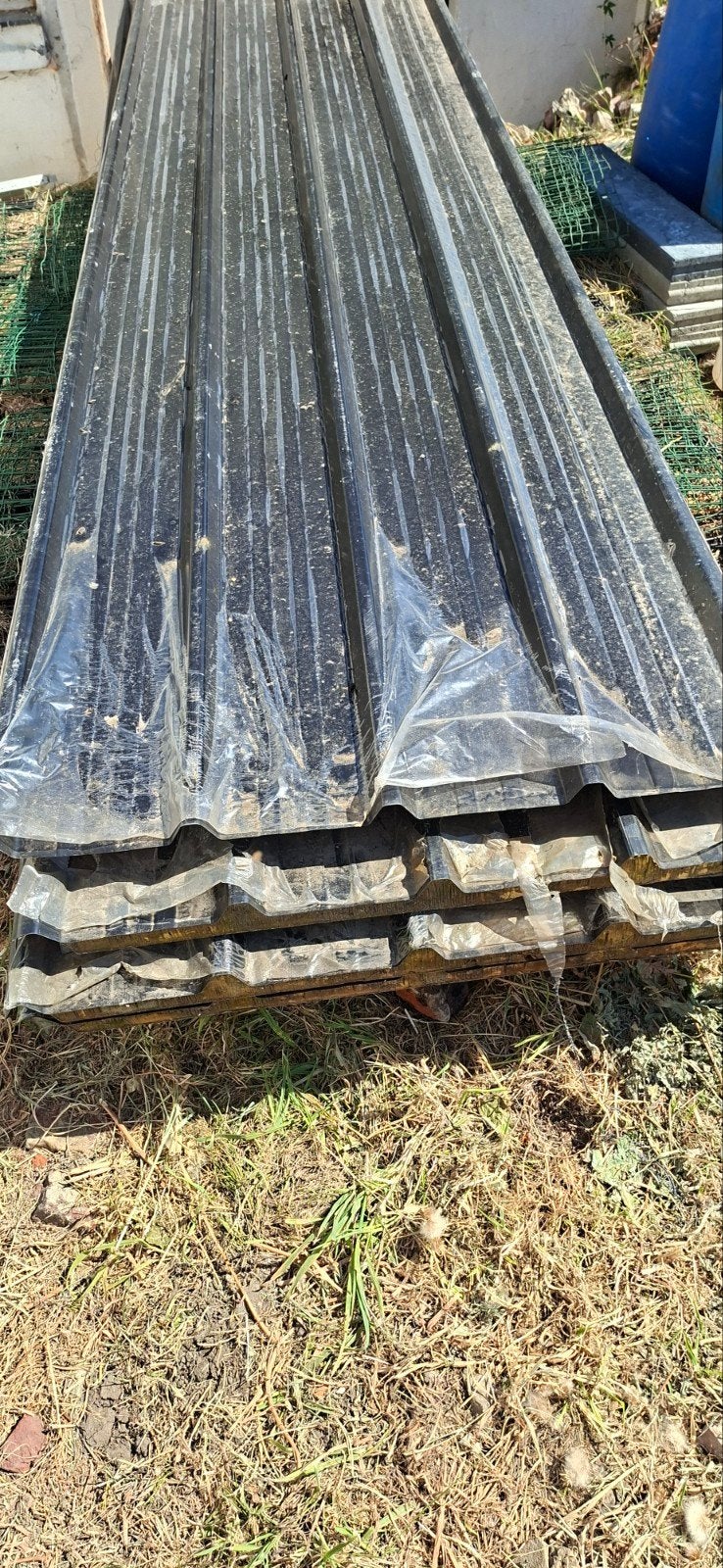 sandwichpanelen nieuw 3 cm dik, Zwart, Nieuw, Metaal, Ophalen