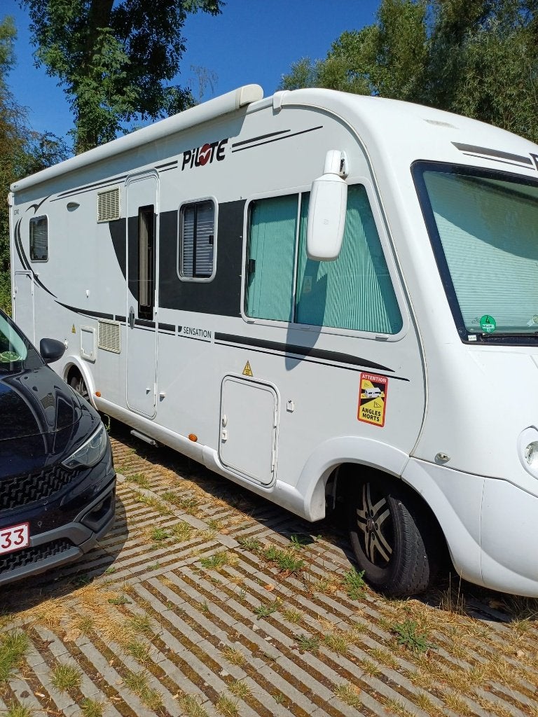 Pilote Integraal G740 Sensation, Caravans en Kamperen, Airbags, Ringverwarming, Fiat, Pilote