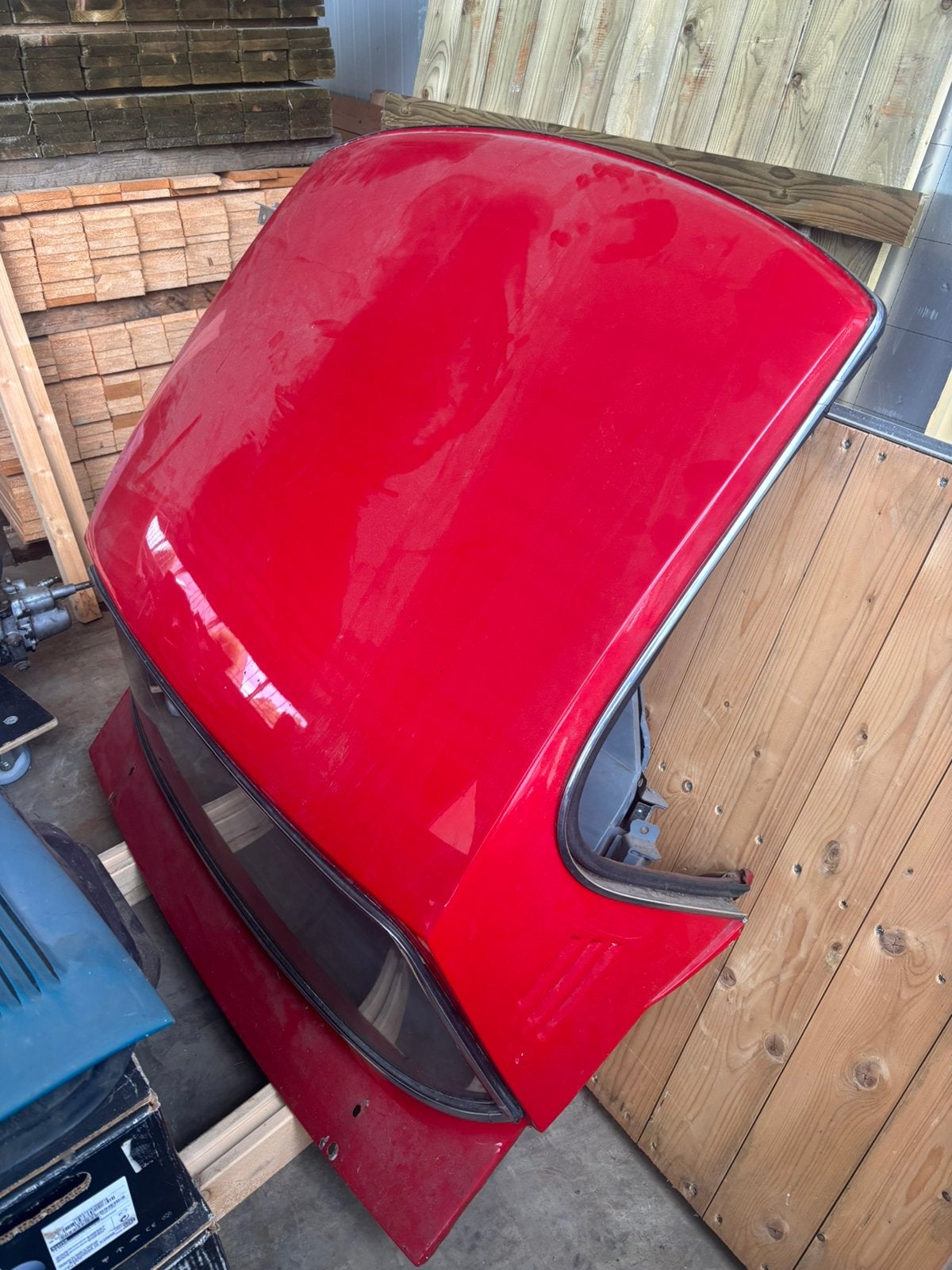 Hardtop Fiat 850 spider, Enlèvement, Avant, Fiat