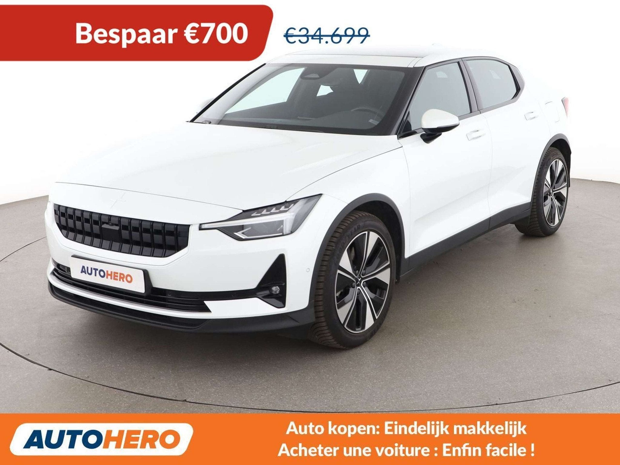 Polestar 2 Long Range Dual (année de construction 2022), Autos, Polestar 2, Achat, Noir, 5 portes