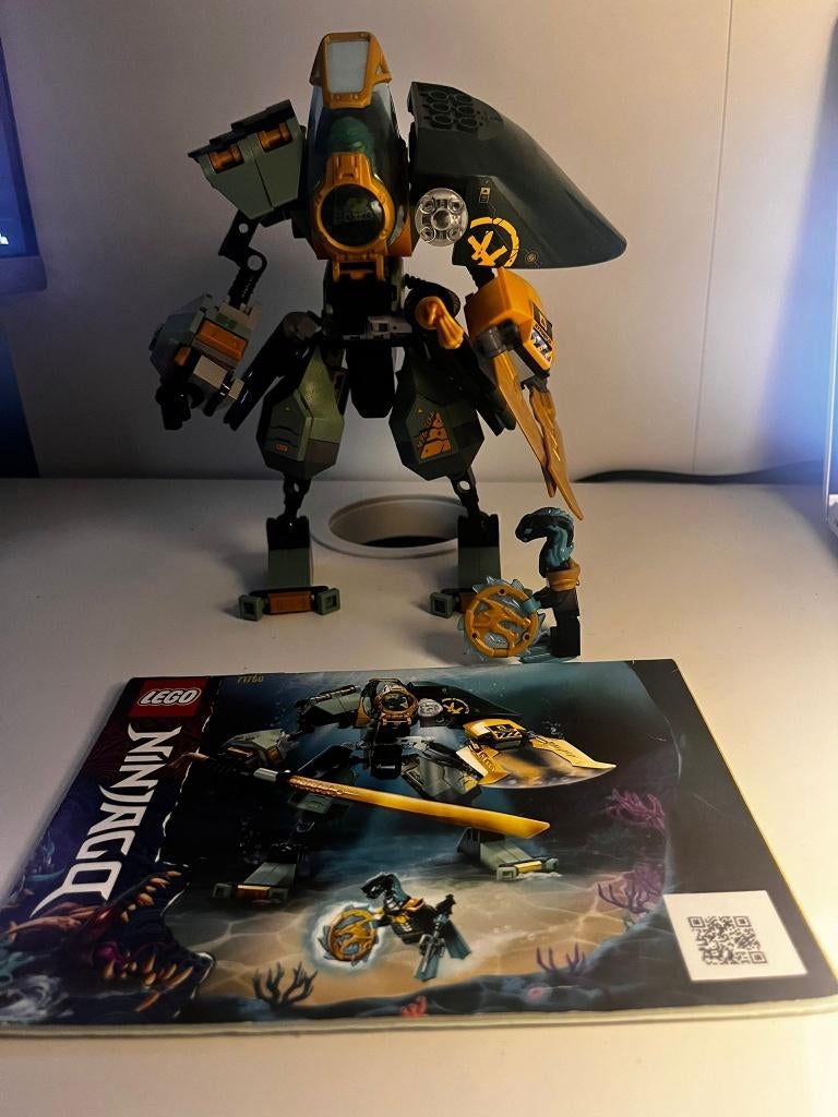 71750 — LEGO NINJAGO Lloyd's Hydro Mech, Ophalen, Lego, Compleet, Zo goed als nieuw