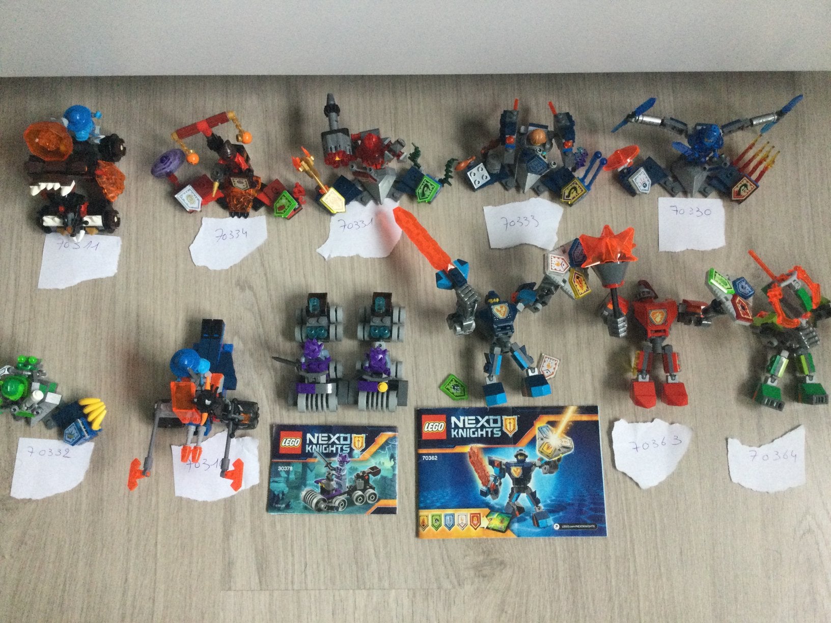 Lego Nexo Knights, Kinderen en Baby's, Speelgoed | Duplo en Lego, Zo goed als nieuw, Lego, Compleet, Ophalen