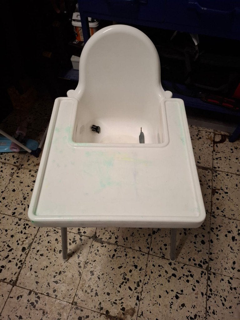 Kinderstoel Ikea + Steunkussen, Kinderen en Baby's, Ophalen, Gebruikt