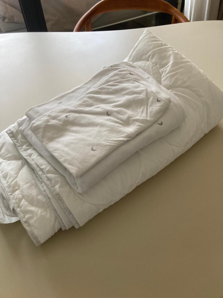 Édredon, housse de couette et taie d'oreiller IKEA pour bébé, Enlèvement, Comme neuf, Housse de couette