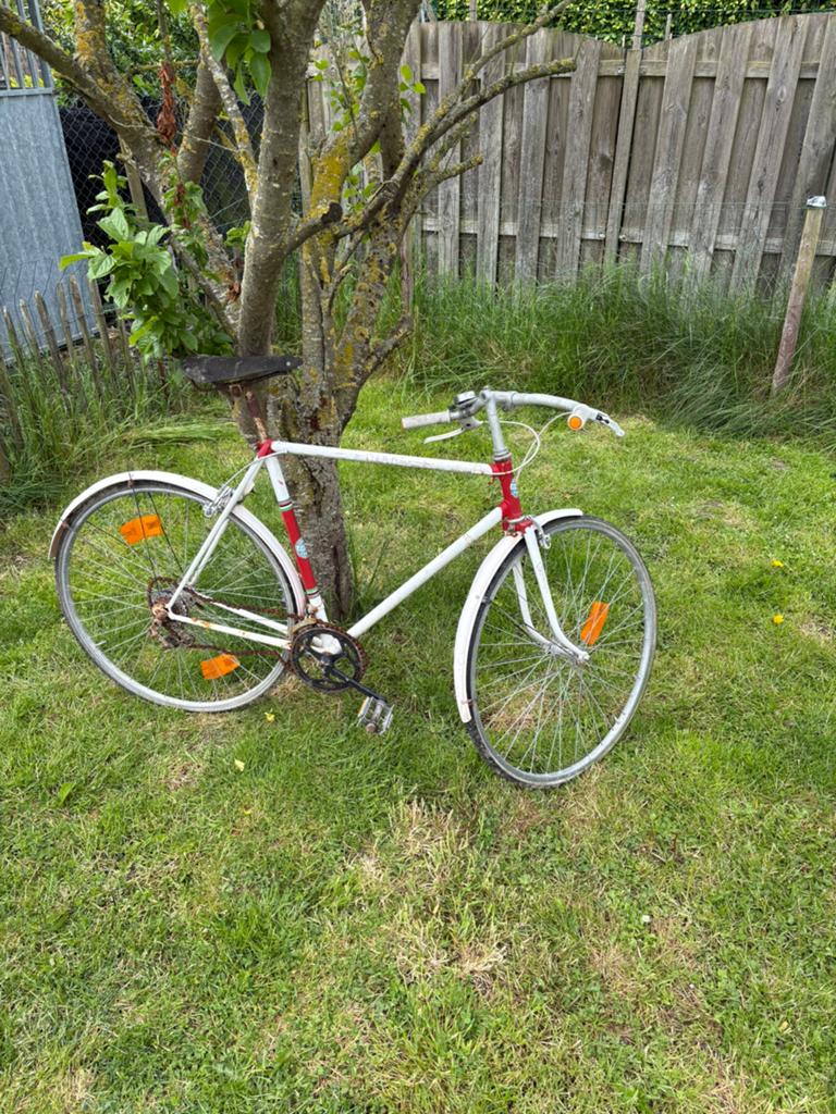 Oude  fiets 50j, Fietsen en Brommers, Ophalen
